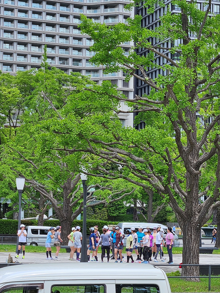 아식스 런 도쿄 방문기 & 황거 5km 러닝